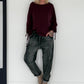 Shirt met ruches - roze