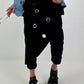 Stylische Hose im Knit-Look - schwarz ( lieferbar ab ca. 30.05.26)