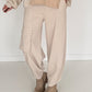 Stylish Sweatpants - Beige