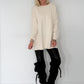 Longpullover - creme