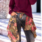 Waist Wrap in Wildlederoptik Be A Lover - mehrfarbig