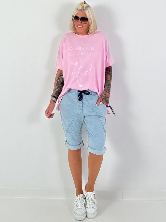 T-shirt Uniek - roze