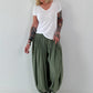 Ripp T-Shirt stone washed -  weiss