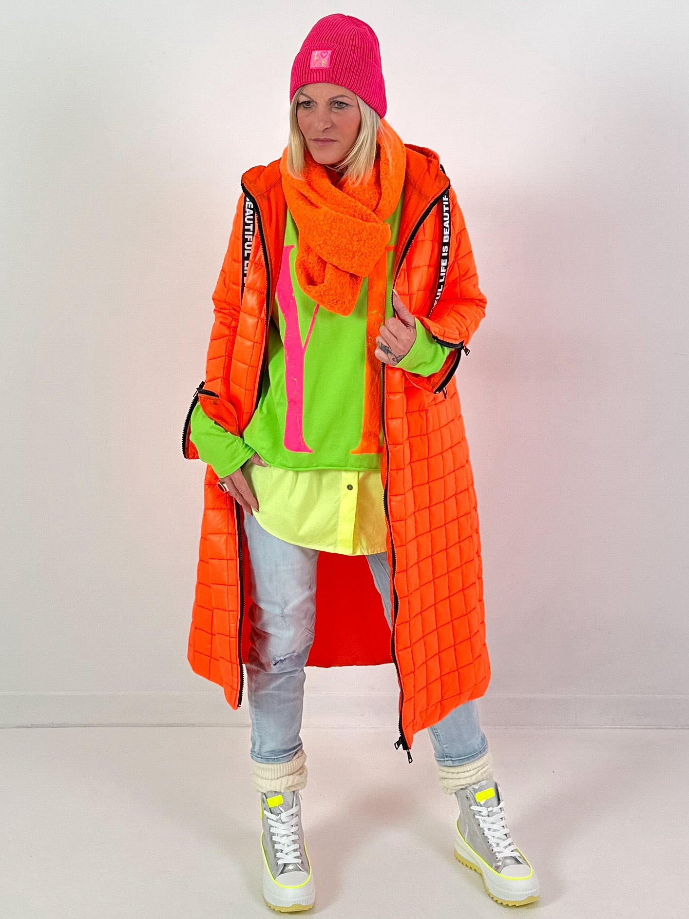 Jasmodel "Street Active" - ​​neon oranje