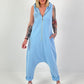 Jumpsuit Peace - hellblau