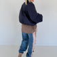 Jacke mit Puffärmelchen - marine