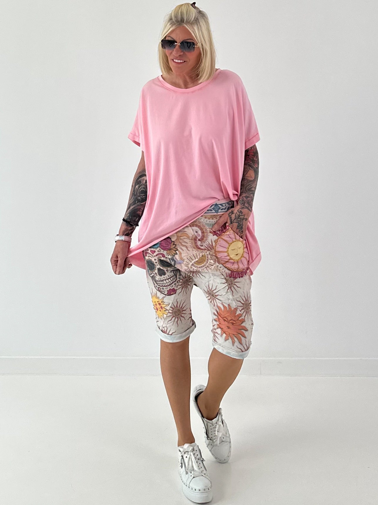 Oversized T-Shirt - rosa