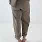 Hose mit besonderem Design - taupe