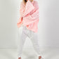 Pullover Modell "Soft Cable Knit" - rosa