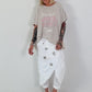 Oversized T-Shirt on Tour - beige