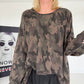 Shirt im Allover-Camouflage-Look - mokka-mehrfarbig