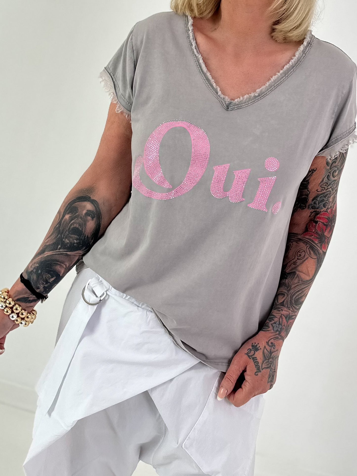 T-Shirt Oui - Grey