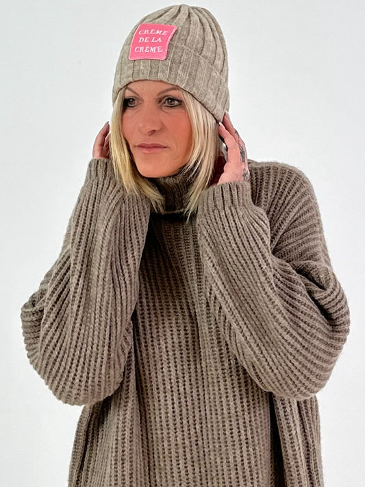 Mütze Modell "Créme De La Créme" - taupe