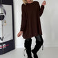 Longpullover - mokka