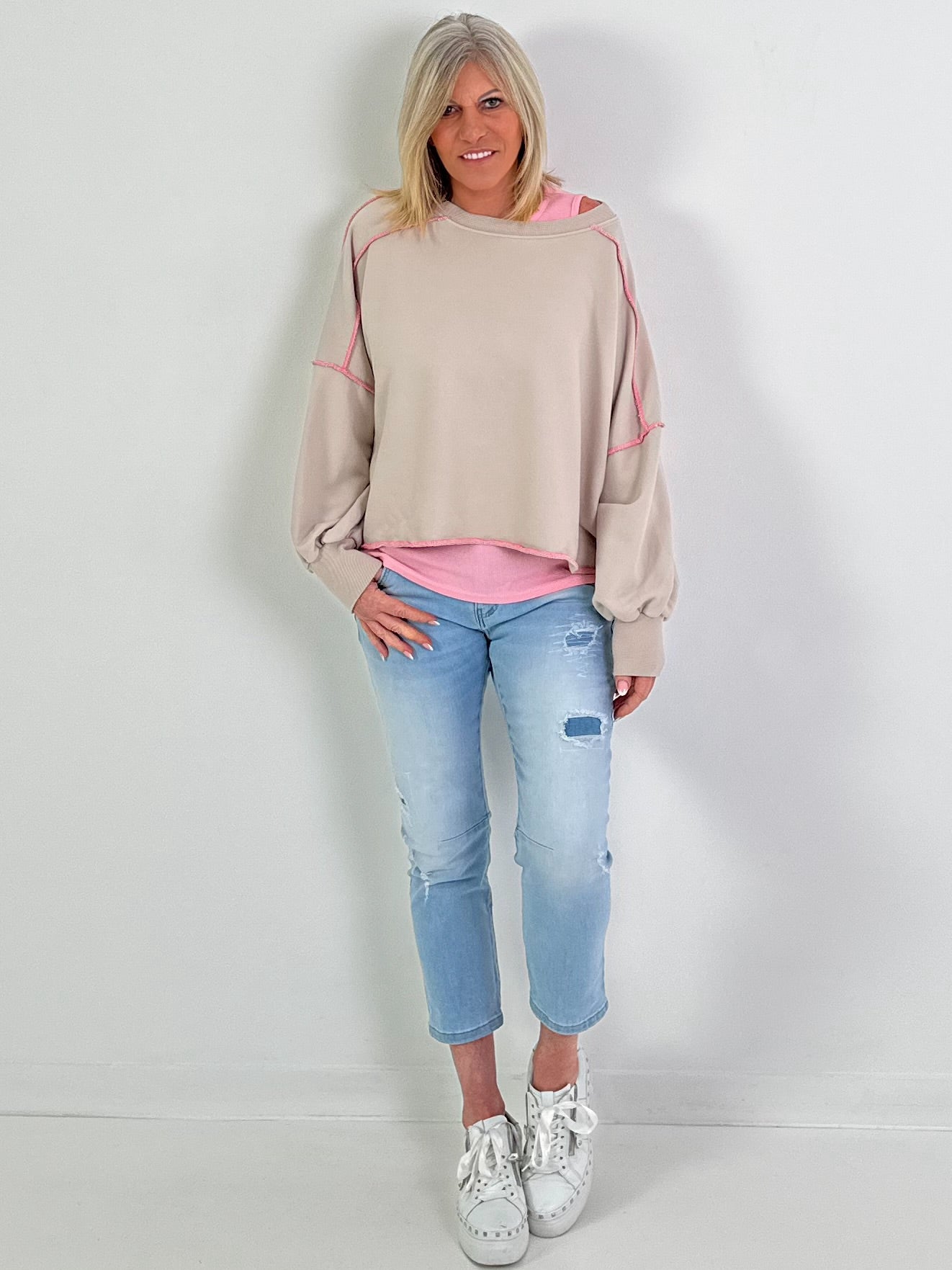Sweater model "Color Whisper" - beige
