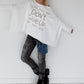 Sweater Dont Give Up - weiss