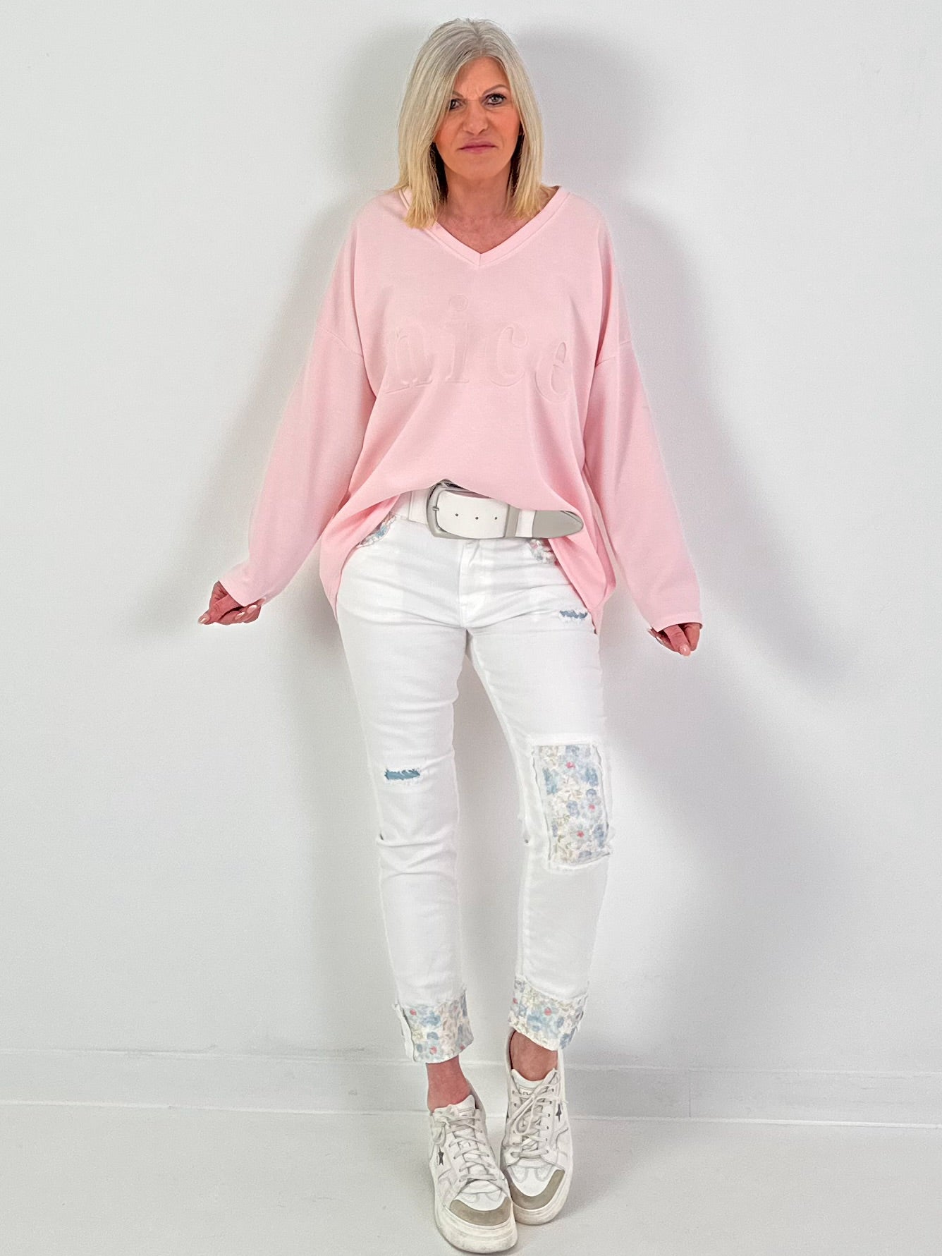 Sweater Nice - rosa