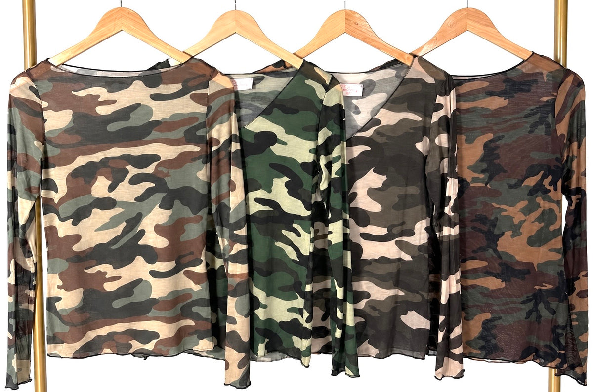 Cashmere Shirt Camouflage - 4 colors