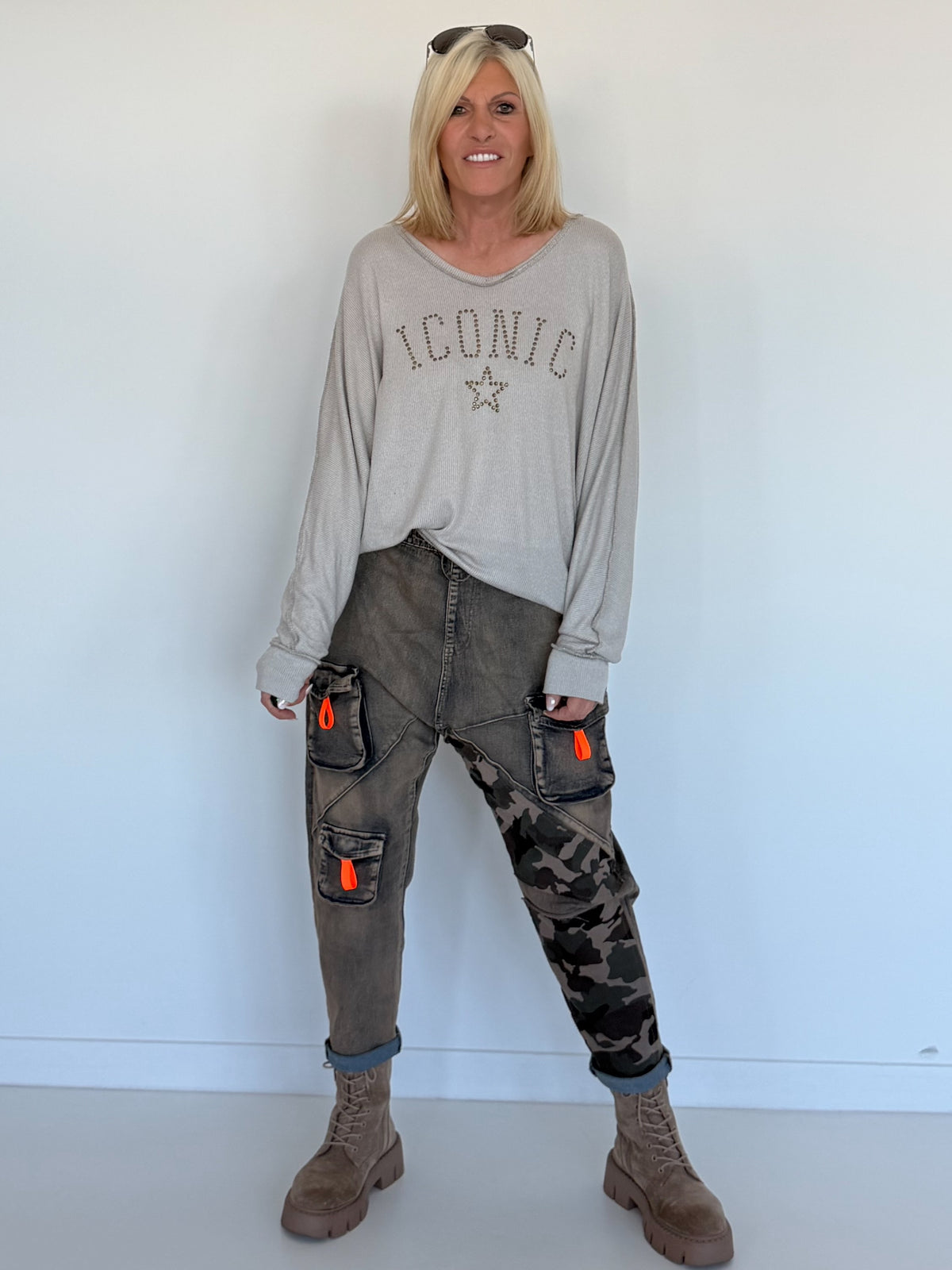 Sweater Iconic - beige