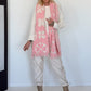 Kuscheliger Schal - rosa-beige