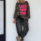 Baggy Jeans - used grey