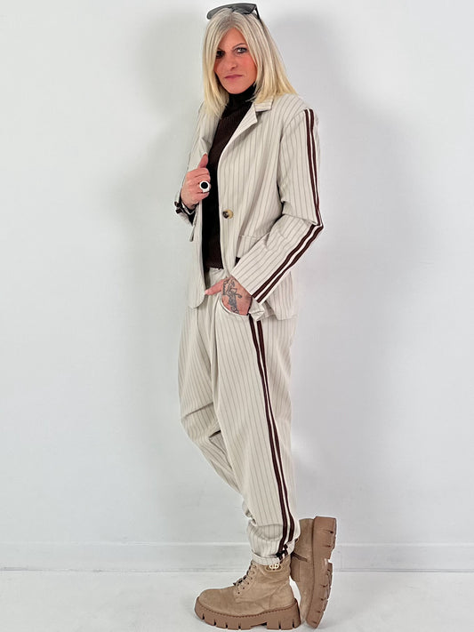 Blazer Modell "Office Out" - beige