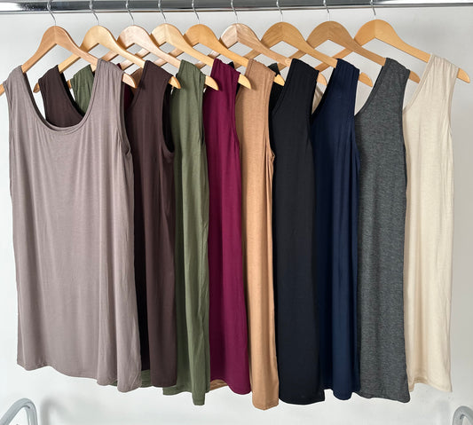 Long Top Modell "Layer" - 9 Farben