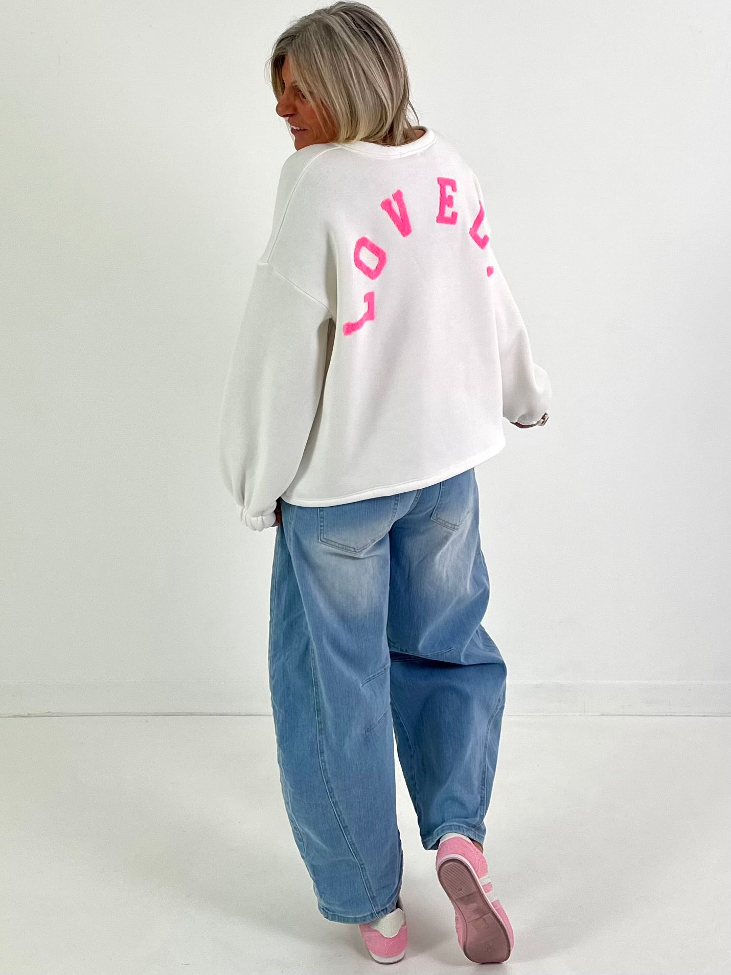 Sweater Lovely - weiss