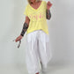 T-shirt with statement print - yellow