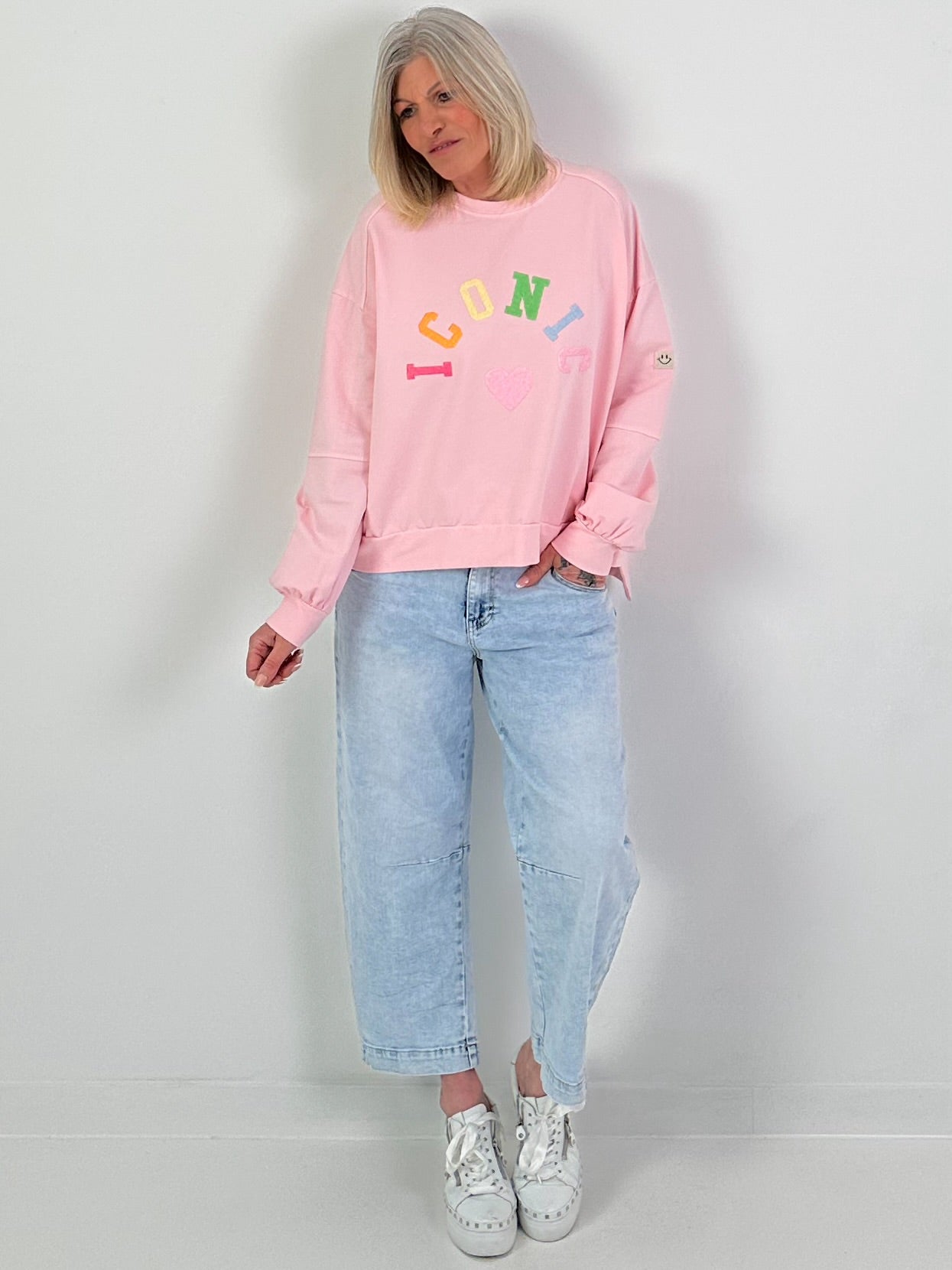 Sweater ICONIC - rosa