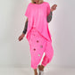 Oversized T-Shirt - neonpink
