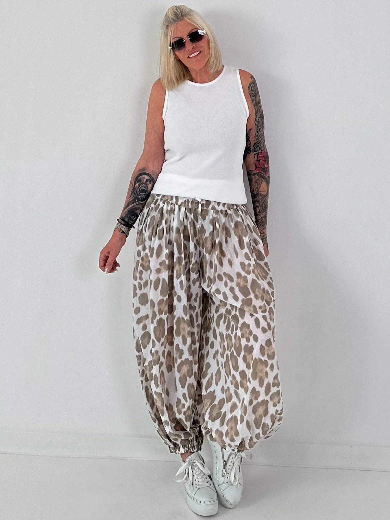 Ripp Tank Top  - weiss