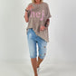 T-shirt Hej - taupe