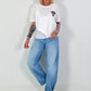 T-Shirt Connect Me - white