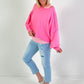 Sweater model "Color Whisper" - pink