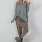Oversized Shirt stone washed - grau ( lieferbar ab ca. 16.07.26)
