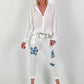 Pirate Tunic Linen - white