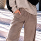 Two Colors Sweater - black-taupe