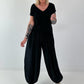Light Harem Pants - black