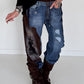 Jogg-Jeans Fashion Dog - denim-mokka