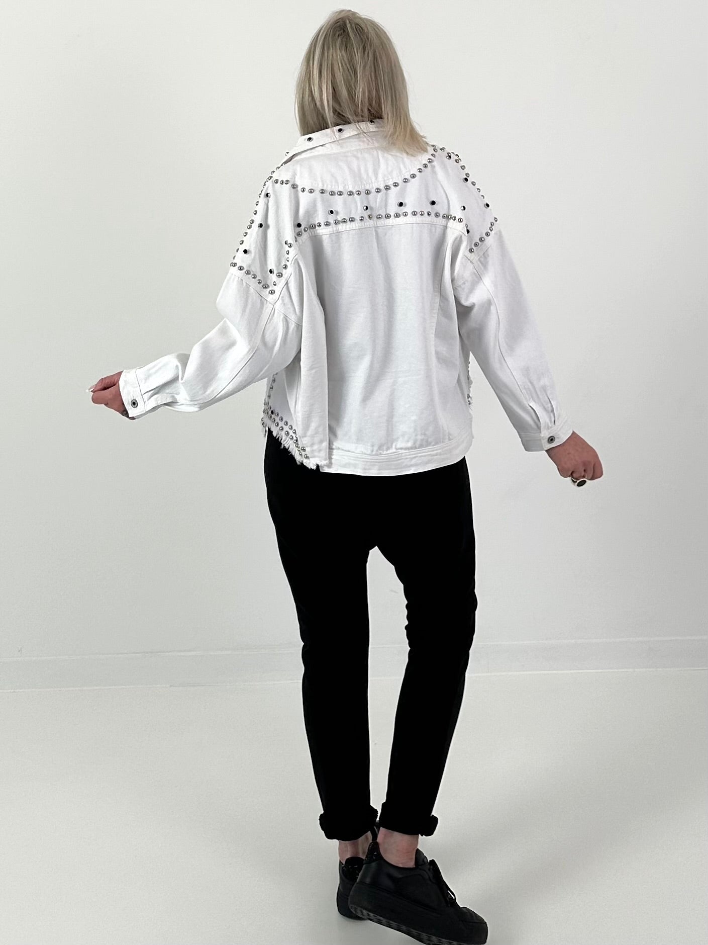 Jeansjacke Melly & Co. - weiss