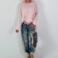 Jogg-Jeans im used Look Panther&Cross - denim