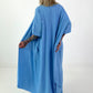 Lightweight Long Coat - light blue