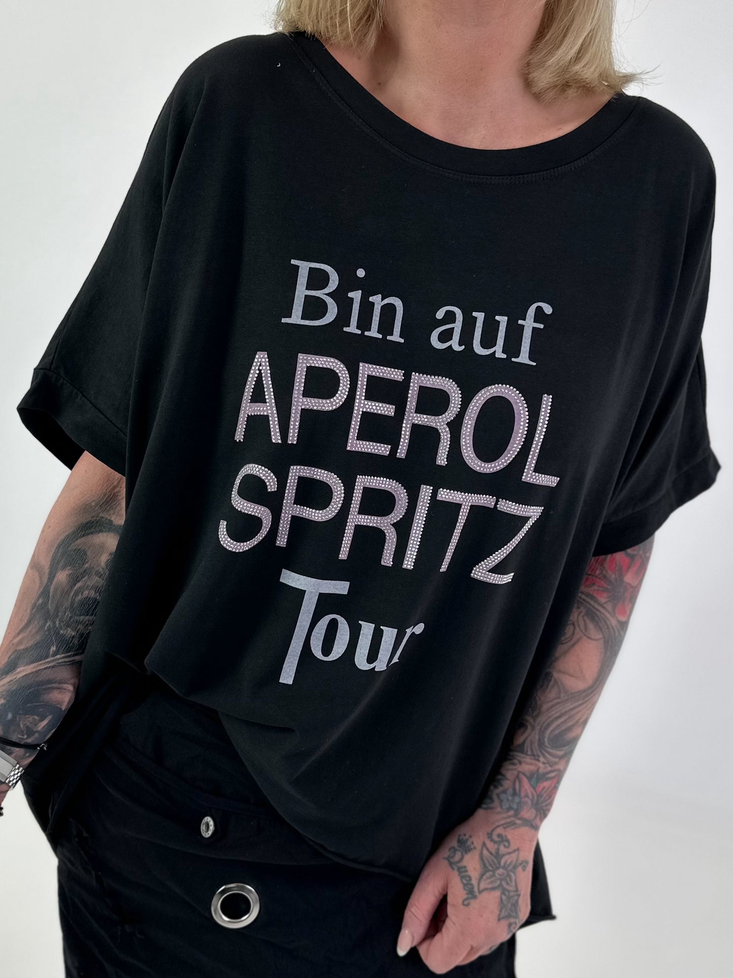 Oversized T-shirt on Tour - black
