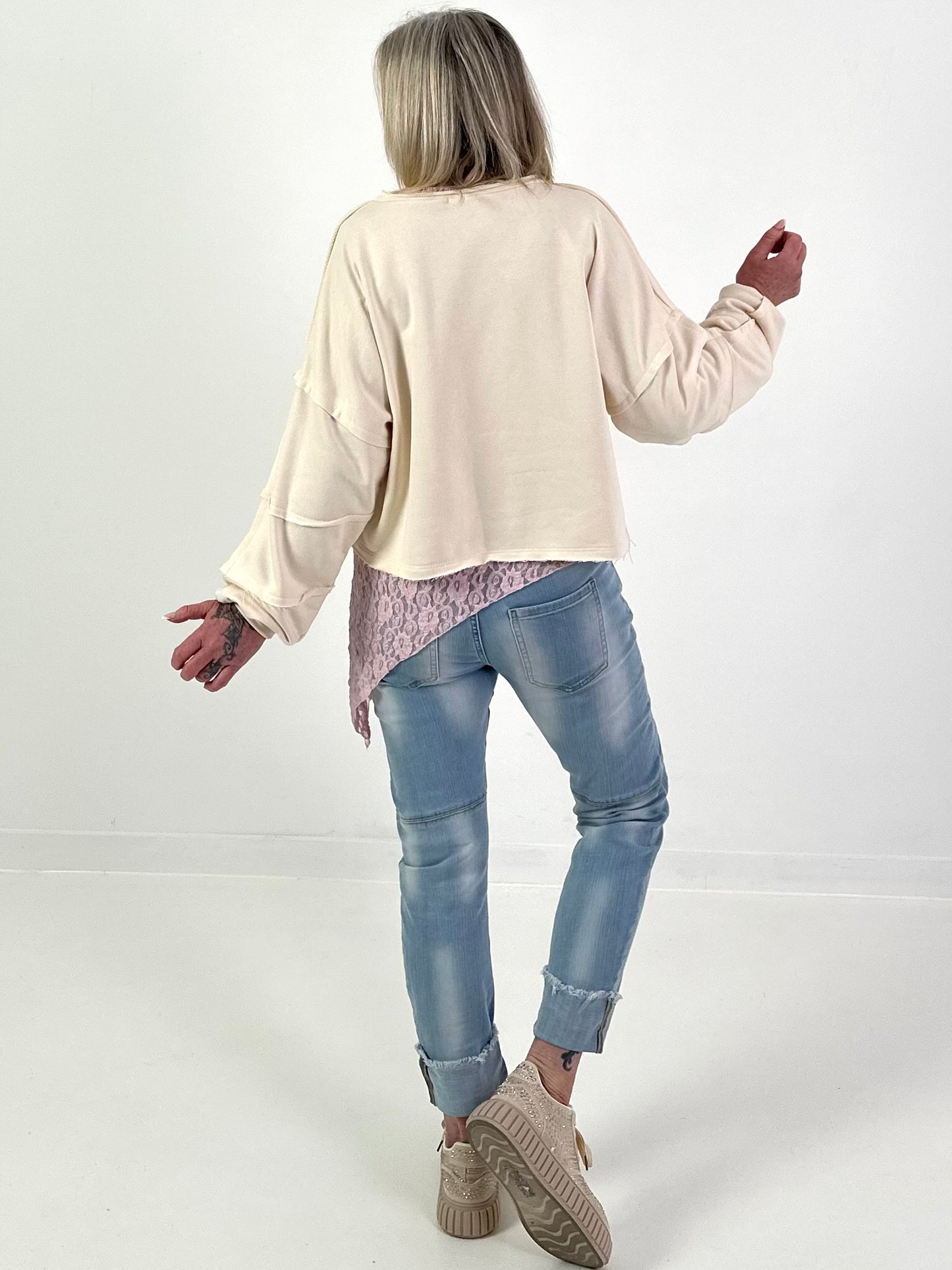 Sweater Ciao Amore - creme