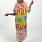 Dress with print mix - white-green-multi-colored