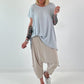 Oversized T-Shirt - hellgrau