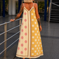 Luftiges Sommerkleid mit Print - gelb mehrfarbig