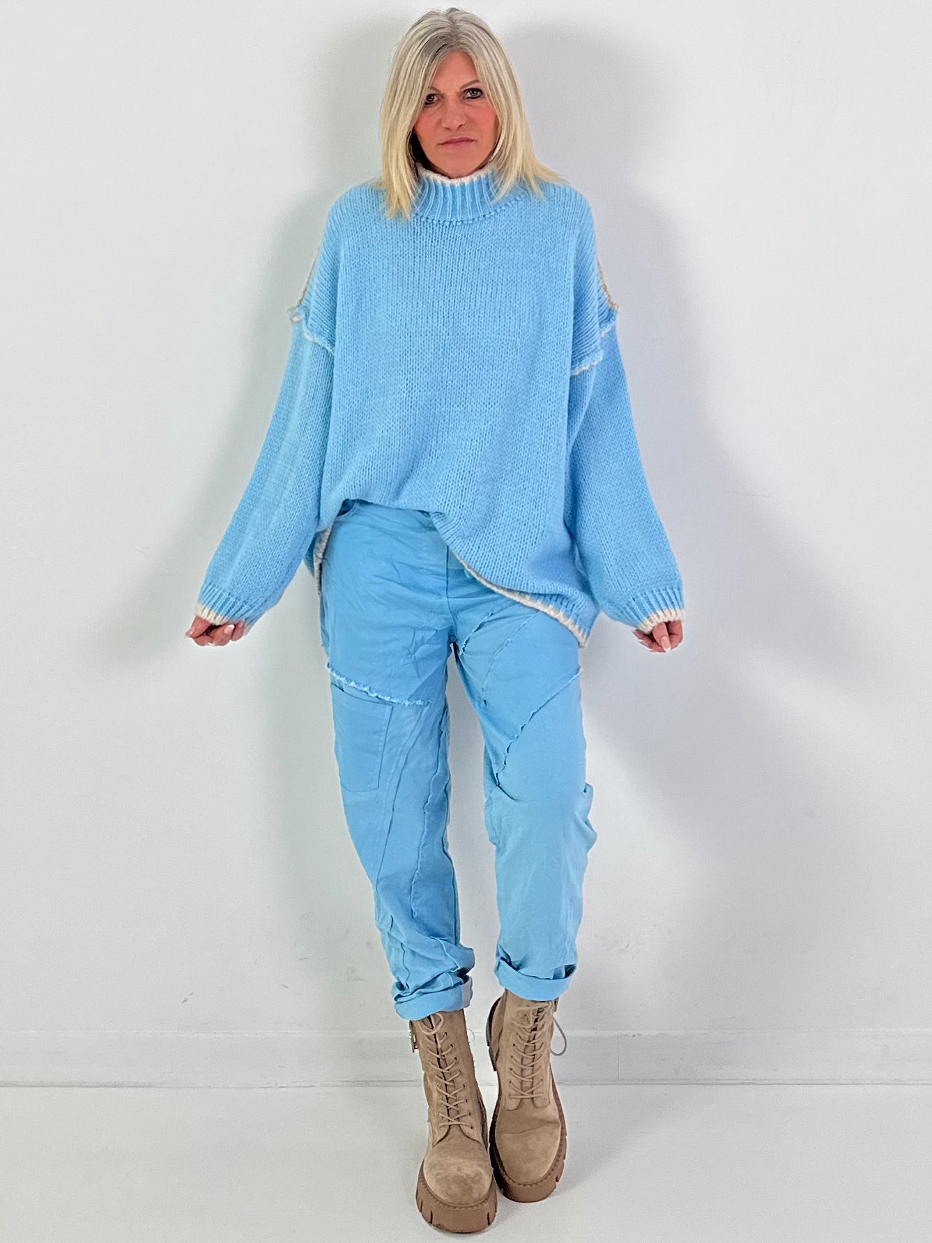 Hose Modell "Rough Flow" - blau