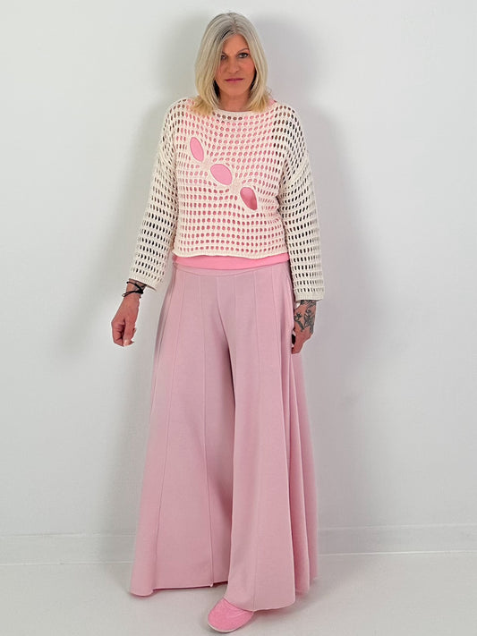 Gehaakte trui - beige